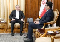 دیدار سفیر جدید ایران در قزاقستان با عراقچی