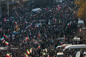 فریاد مردم تهران در محکومیت اقدامات تروریستی اغتشاشگران