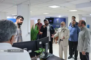 بازدید مهدی چمران رئیس شورای شهر تهران از خبرگزاری آنا
