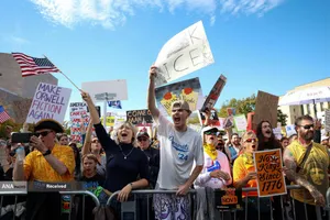 تظاهرات ضد ترامپ &laquo;بدون پادشاه&raquo; در سراسر آمریکا