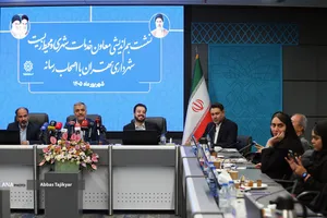 نشست خبری داود گودرزی معاون خدمات شهری و محیط زیست شهرداری تهران