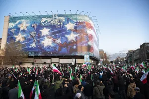  اجتماع مردم تهران در پی خبر شهادت حضرت آیت الله العظمی امام خامنه ای رحمته الله علیه رهبر عظیم الشان انقلاب اسلامی ایران