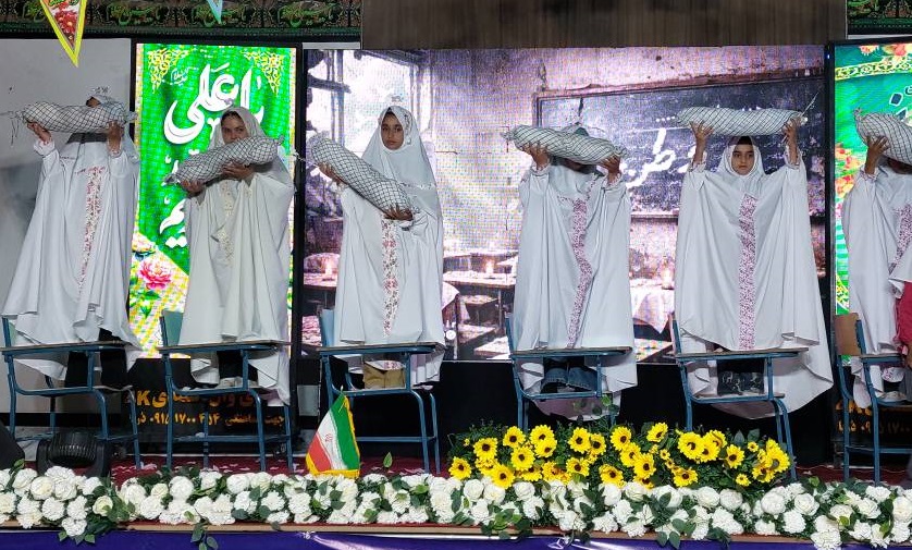 اطعام غدیری ۸۰۰ مهمان و نورافشانی در روستای «شمس‌آباد»؛ جشنی که ۱۶۸ ستاره پرپر میناب را مهمان ولایت کرد+ فیلم