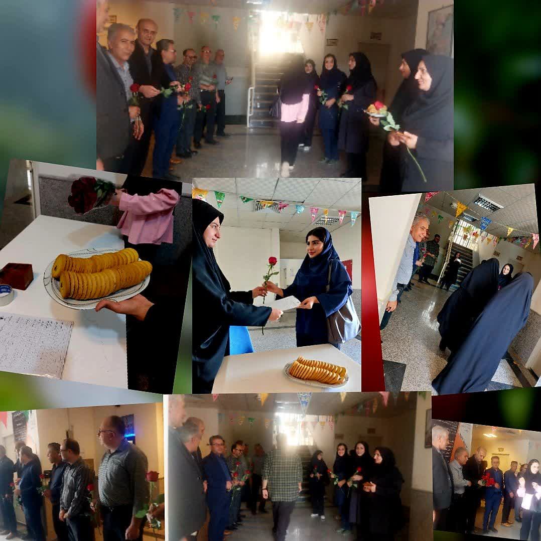 ادای احترام مسئولان و دانشجویان دانشگاه آزاد فسا به شهدای گمنام