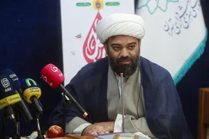 حجت الاسلام مصطفی جامه دار دبیر رویداد &laquo;عطر سیب&raquo;