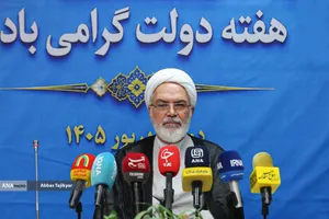 نشست خبری حجت الاسلام حمیدرضا ارباب سلیمانی معاون قرآنی وزیر فرهنگ و ارشاد اسلامی