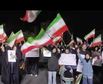 میدان ولیعصر (عج) میزبان شب دیگری از همبستگی مردمی
