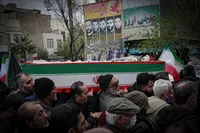 تشییع پیکر ام البنین تهران - مادر شهیدان افراسیابی