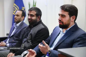 بازدیدمهدی قمی شهردار منطقه 11 تهران از خبرگزاری آنا