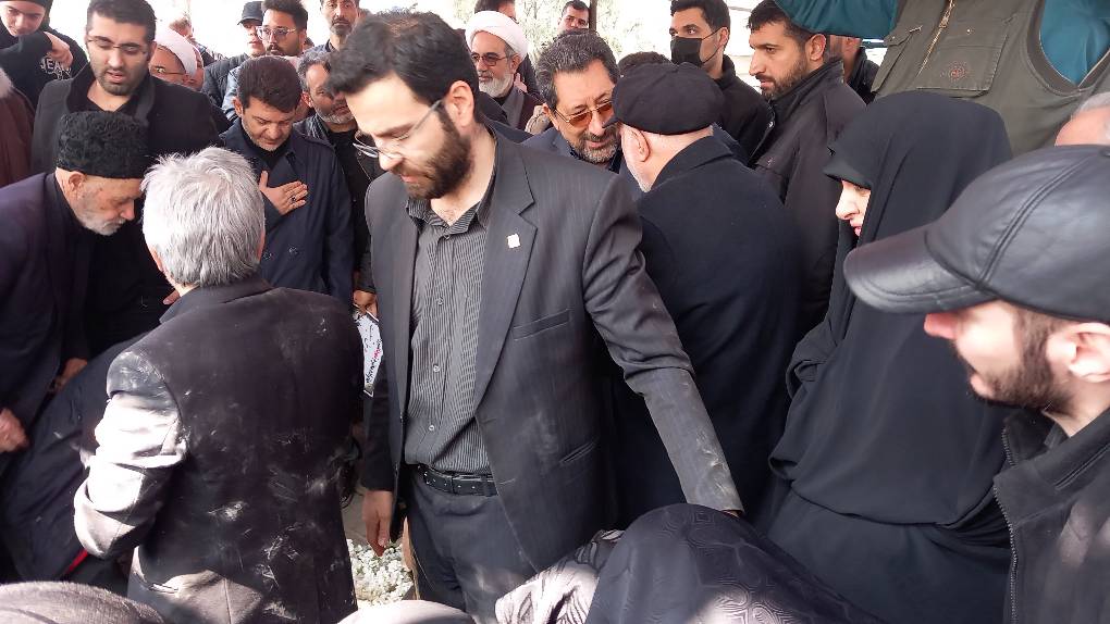 مراسم تشییع سپهبد شهید امیر نصیرزاده وزیر دفاع و نیروهای مسلح + فیلم