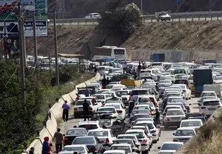 ترافیک نیمه‌سنگین در محورهای شمال کشور