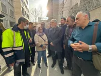 بازدید وزیر فرهنگ از کنیسه رفیع‌نیا؛ یکی از اماکن مقدس کلیمیان ایران تخریب شد+فیلم