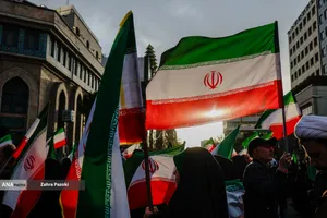 اجتماع بزرگ مردمی در میدان فلسطین