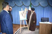 پوستر جشنواره بین‌المللی شعر «همای رحمت» رونمایی شد