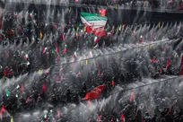 مراسم اقامه نماز بر پیکر امام شهید امت