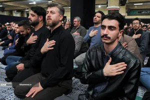 دومین شب عزاداری حضرت فاطمةالزهرا(س) با حضور زهبر م انقلاب