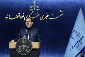 نشست خبری اصغر جهانگیر، سخنگوی قوه قضائیه