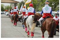 هلال‌ احمر ایران؛ پیشگام نوآوری در امداد و نجات جهان با نمایش توان بی‌نظیر امدادگران اسب‌سوار