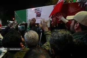 وداع و تشییع پیکر مطهر فرمانده یگان ویژه فاتحین سردار سرتیپ پاسدار شهید محمد علی فتحعلی زاده و&zwnj; همرزمانش