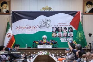 حجت&zwnj;الاسلام محمد&zwnj;حسن اختری رئیس کمیته حمایت از انقلاب اسلامی مردم فلسطین