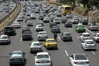 ترافیک نیمه‌سنگین در ۴ محور مواصلاتی منتهی به تهران/ بارش باران در ۵ استان