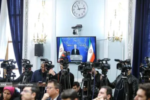 نشست خبری اسماعیل بقایی سخنگوی جدید وزارت امور خارجه