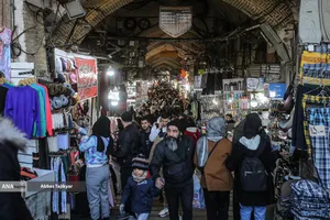 بازار خرید عید نوروز در تهران
