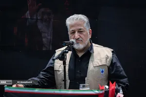 سخنرانی دکتر رنجبر در موکب مرکزی سازمان سما
