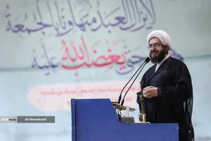 حجت&zwnj;الاسلام حاج علی اکبری خطیب موقت نماز جمعه تهران