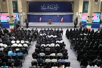 ایران قوی در حسینیه امام خمینی (ره)؛ همت بلند ورزشکاران و لبخند رهبر 