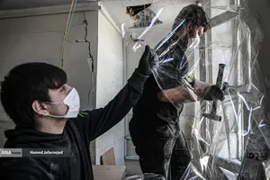 حمله هوایی آمریکایی و صهیونی به داﻧﺸﮕﺎه علم و صنعت ایران