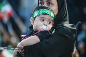 مراسم شیرخوارگان حسینی در مصلی امام خمینی(ره)
