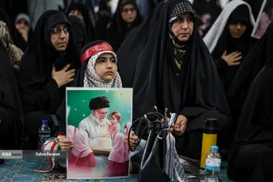 بزرگداشت شهیده سیده بشری حسینی خامنه ای