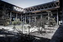 فراخوان تولید محتوا از بنای ساختمان شیشه‌ای قبل از بازسازی