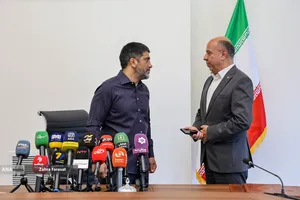 مراسم امضای تفاهم&zwnj;نامه همکاری فدراسیون کشتی و دانشگاه آزاد اسلامی