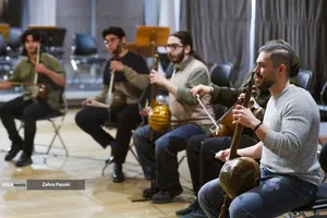 تمرین ارکستر سازهای ایرانی