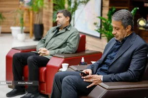  دیدار دکتر رنجبر ریاست دانشگاه آزاد اسلامی با رئیس حوزه ریاست خبرگان رهبری 