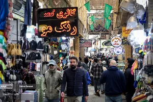 جریان زندگی در بازار تجریش