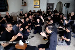 مراسم عزاداری تاسوعای حسینی در بیت شهید رئیسی