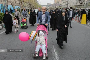راهپیمایی روز جهانی قدس در تهران 