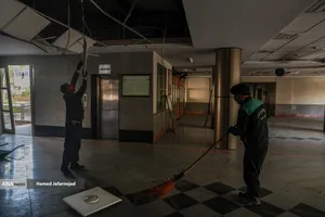 حمله هوایی آمریکایی و صهیونی به داﻧﺸﮕﺎه علم و صنعت ایران