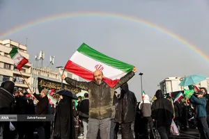 لحظه تحویل سال ۱۴۰۵ - میدان انقلاب