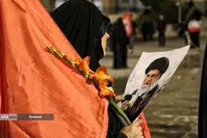 مراسم وداع با رهبر شهید انقلاب