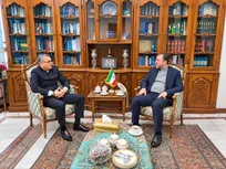 دیدار غریب‌آبادی با سفرای هند و ژاپن و اسپانیا
