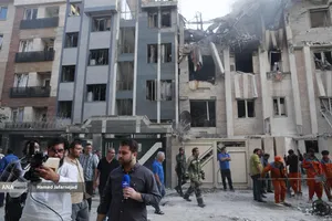 حمله رژیم صهیونیستی به برخی مناطق در تهران