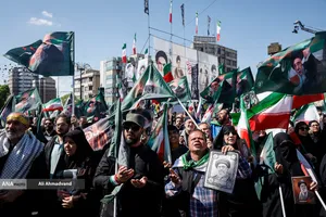 مراسم چهلمین روز شهادت حضرت آیت&zwnj;الله&zwnj; خامنه ای رهبر شهید انقلاب - 2