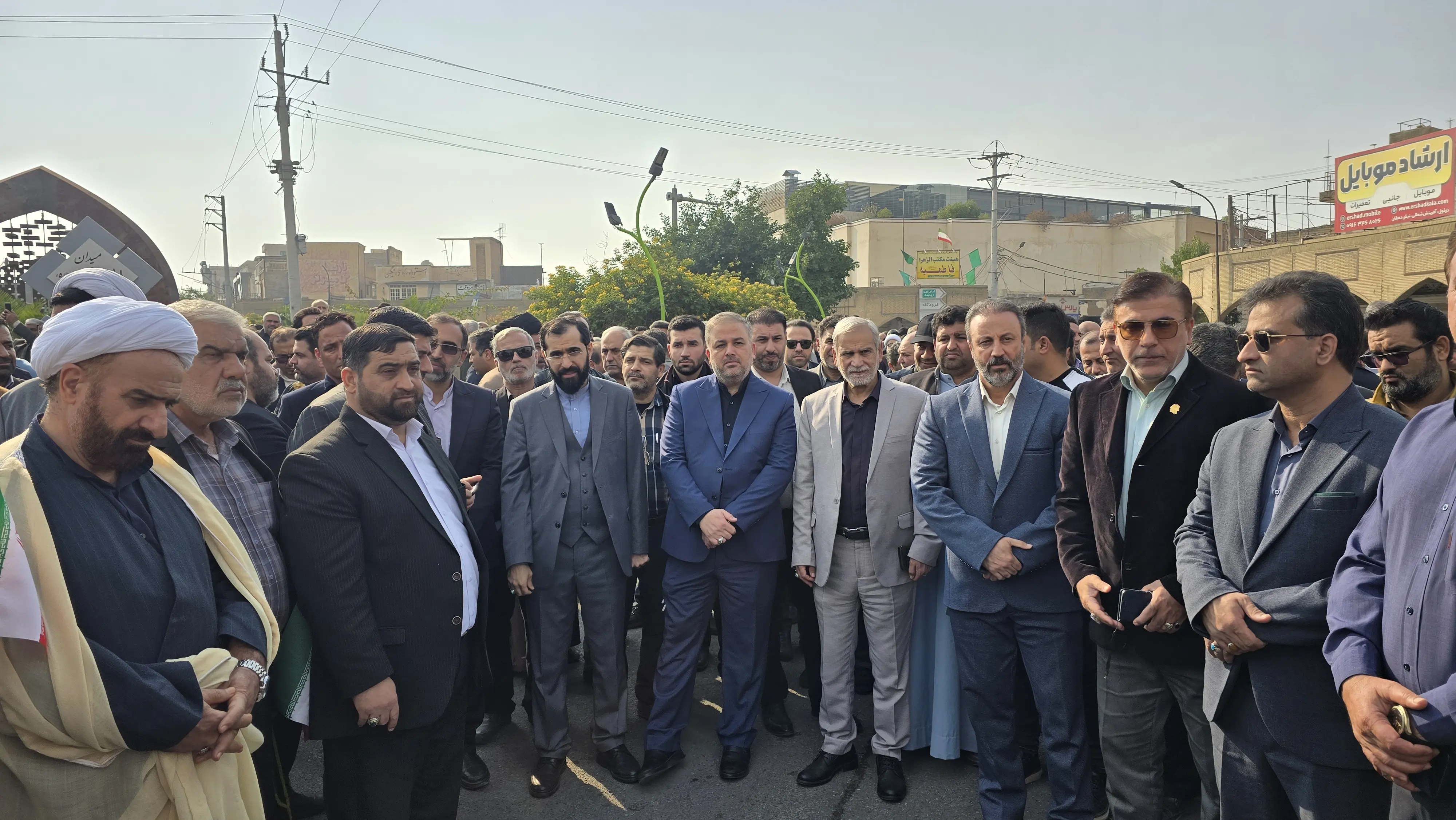 حضور پرشور مردم ولایتمدار دزفول در حماسه 22 دی‌ماه دزفول