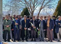 پیاده‌روی ۴٠٠ نفری دانشگاهیان چهارمحال و بختیاری به مناسبت دهه فجر