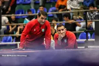 درگیری در کشتی نهاوند؛ دندان مربی تیم ملی شکست