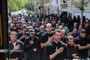 تشییع و تدفین پیکر مطهر بسیجی شهید حسین یوسفخانی